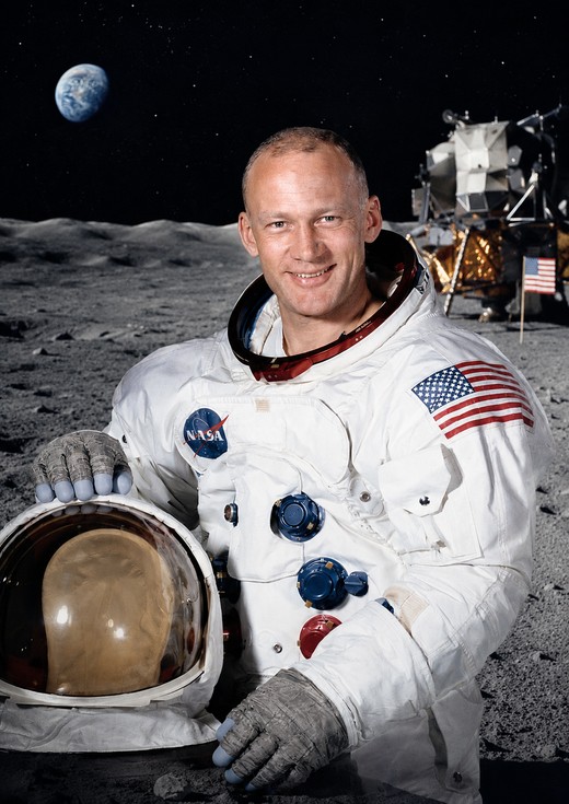 Portrait de Buzz Aldrin