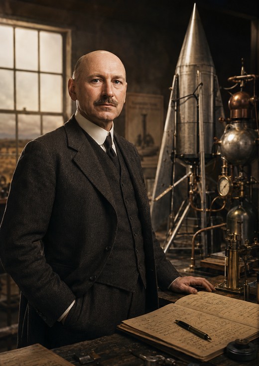 Portrait de Hermann Oberth