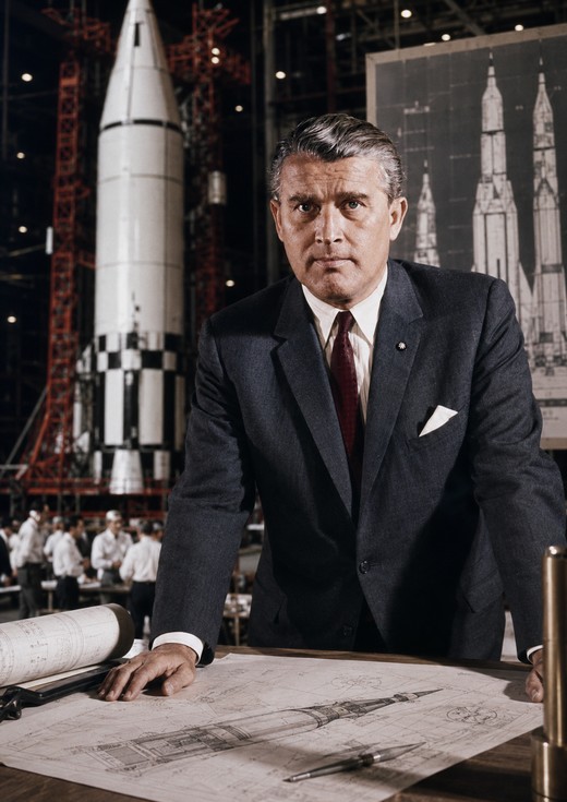 Portrait de Wernher von Braun
