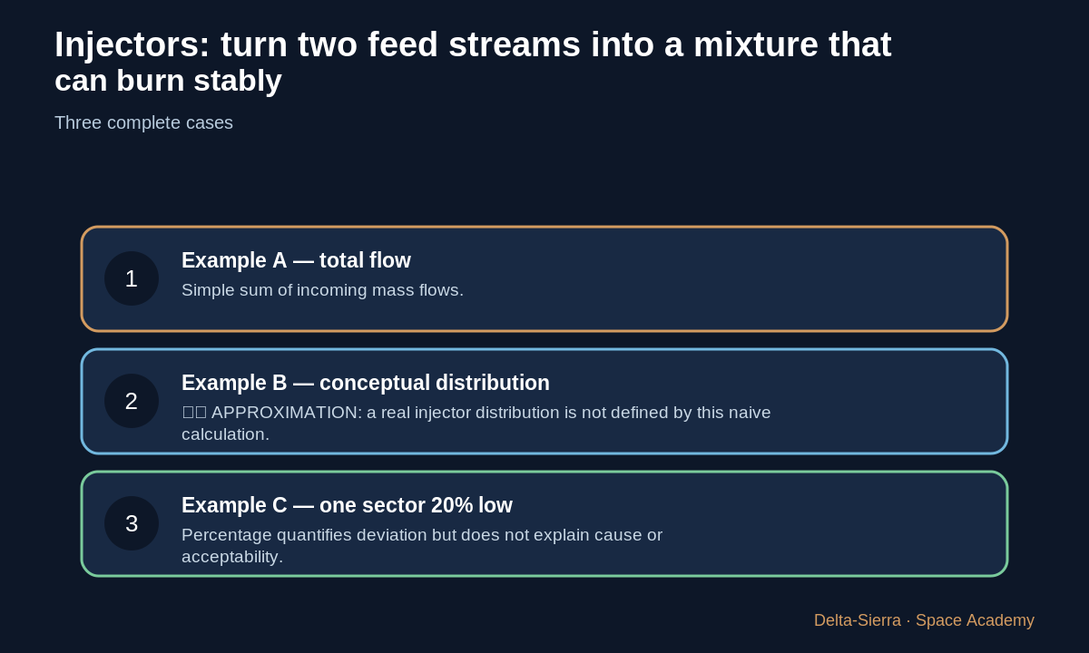 Three numerical examples in the course